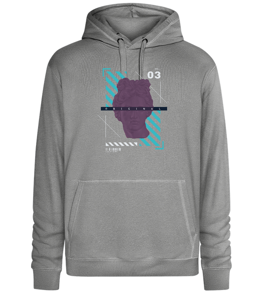 Original Angel 03 Design - Premium unisex hoodie_ORION GREY II_front