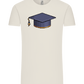 Pixelated Hat Design - Comfort Unisex T-Shirt_ECRU_front