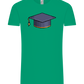 Pixelated Hat Design - Comfort Unisex T-Shirt_SPRING GREEN_front