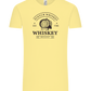 Scotch Whiskey Design - Comfort Unisex T-Shirt_AMARELO CLARO_front