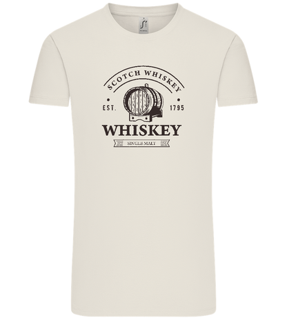 Scotch Whiskey Design - Comfort Unisex T-Shirt_ECRU_front