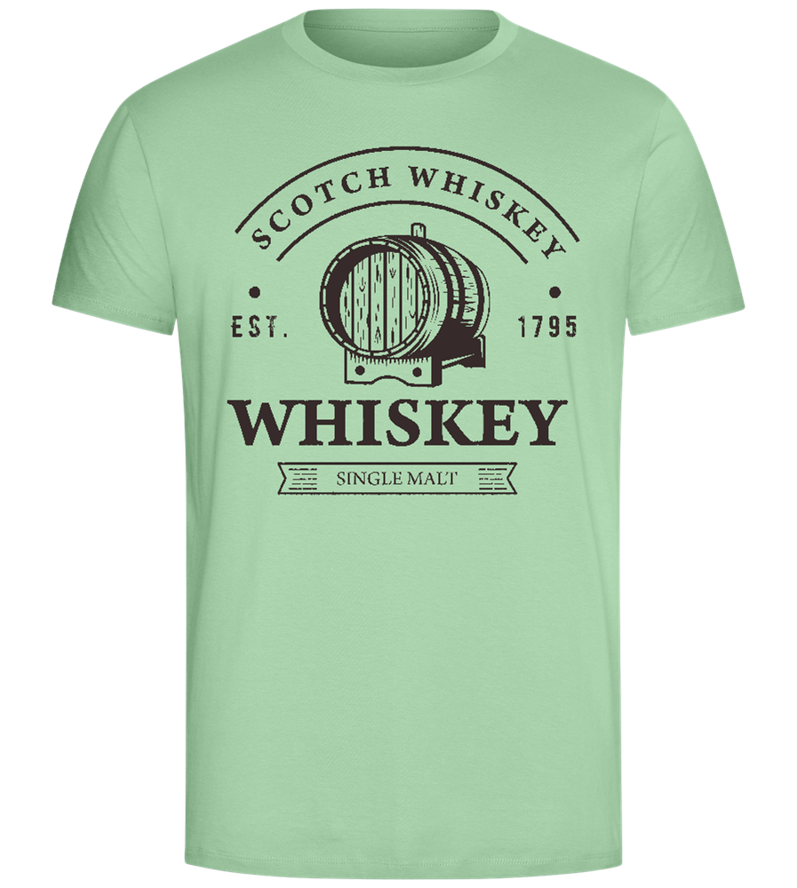 Scotch Whiskey Design - Comfort Unisex T-Shirt_ICE GREEN_front