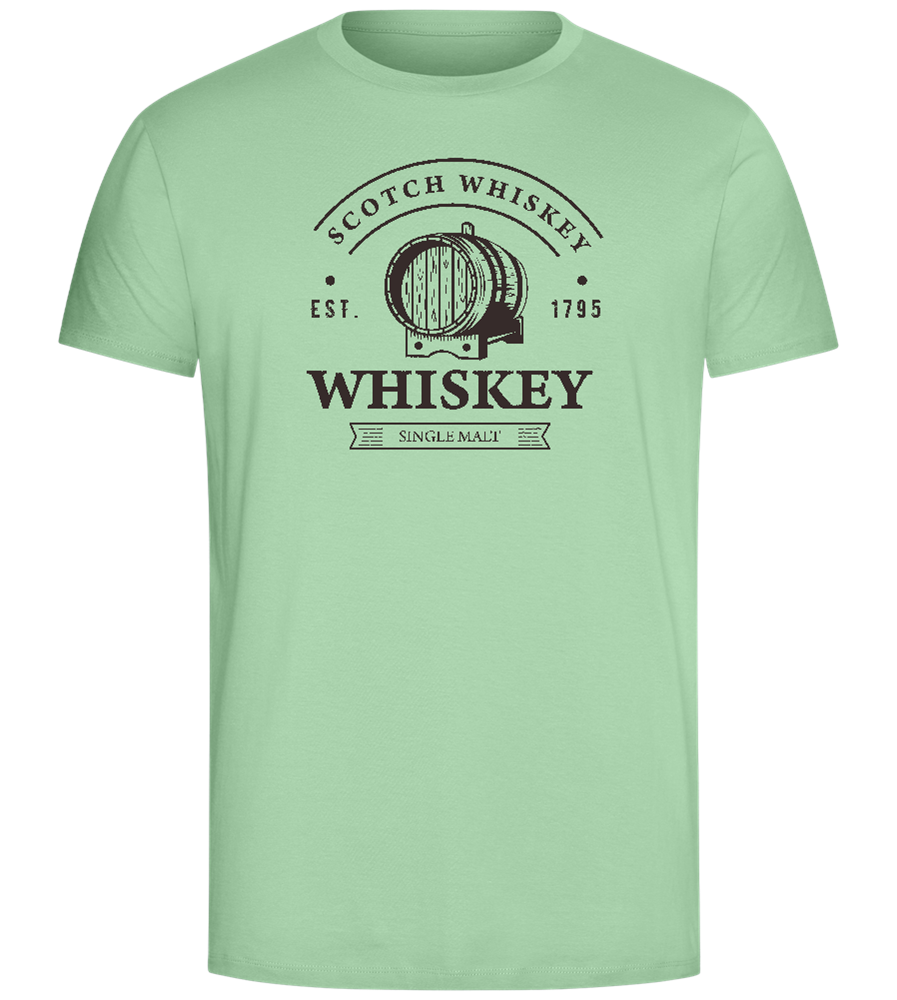 Scotch Whiskey Design - Comfort Unisex T-Shirt_ICE GREEN_front