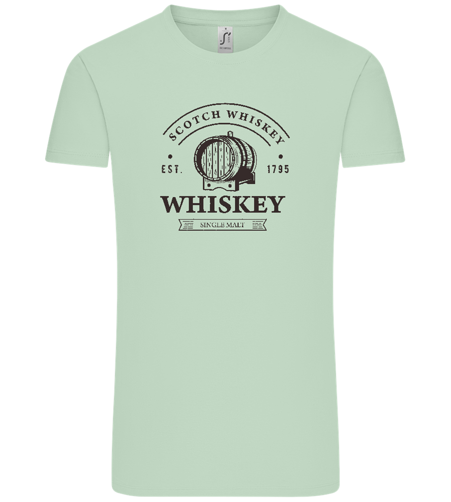 Scotch Whiskey Design - Comfort Unisex T-Shirt_ICE GREEN_front
