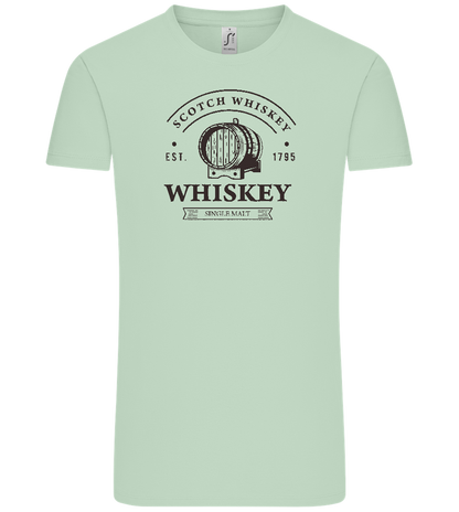 Scotch Whiskey Design - Comfort Unisex T-Shirt_ICE GREEN_front