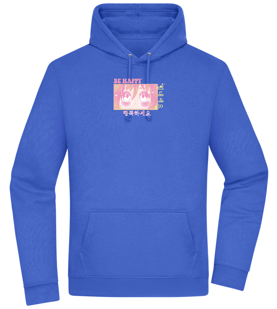 Be Happy Design - Premium Essential Unisex Hoodie_ROYAL_front