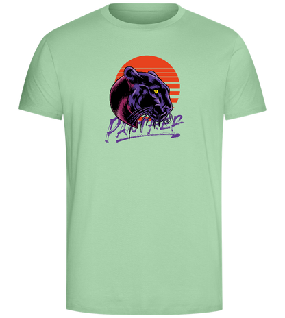 Panther Design - Comfort Unisex T-Shirt_ICE GREEN_front