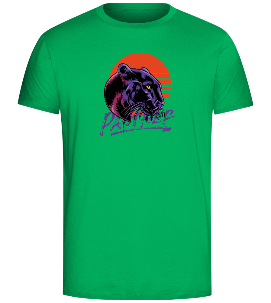 Panther Design - Comfort Unisex T-Shirt_SPRING GREEN_front