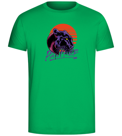 Panther Design - Comfort Unisex T-Shirt_SPRING GREEN_front