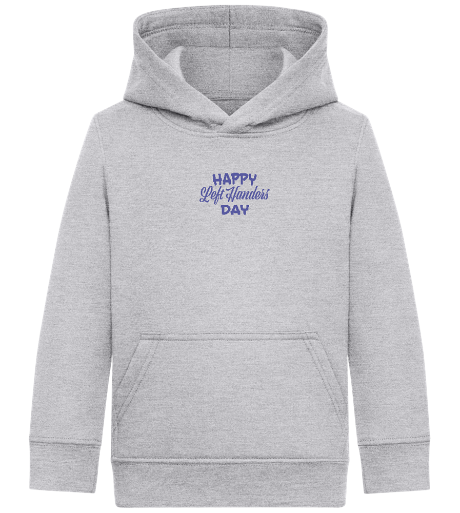 Happy Left Handers Day Design - Comfort Kids Hoodie_ORION GREY II_front