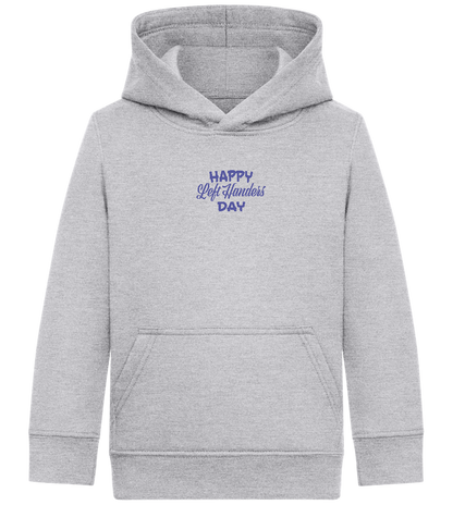 Happy Left Handers Day Design - Comfort Kids Hoodie_ORION GREY II_front