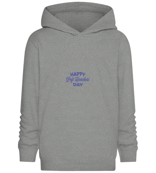 Happy Left Handers Day Design - Comfort Kids Hoodie_ORION GREY II_front