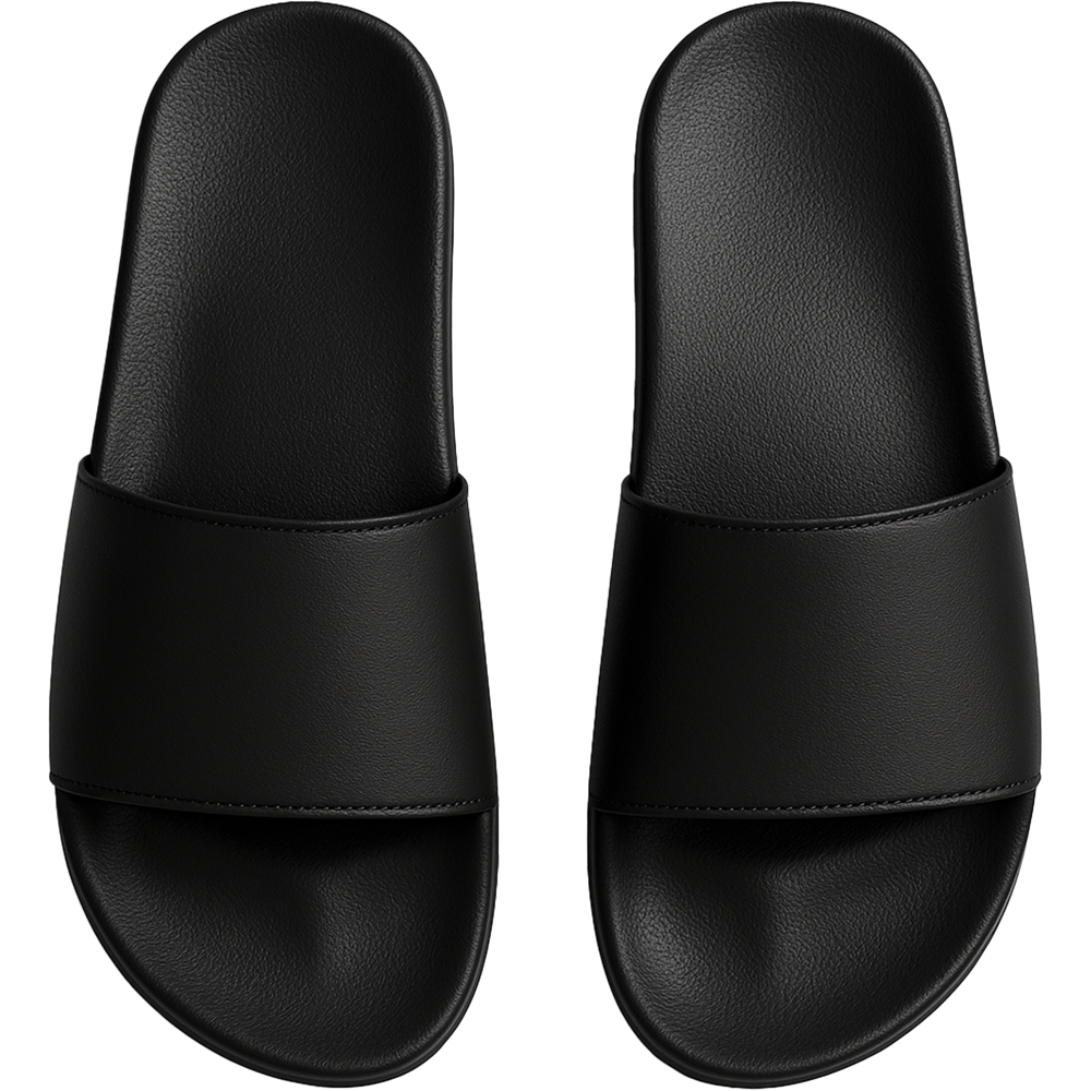 Anti-Slip Sliders Size 38/39_BLACK_front