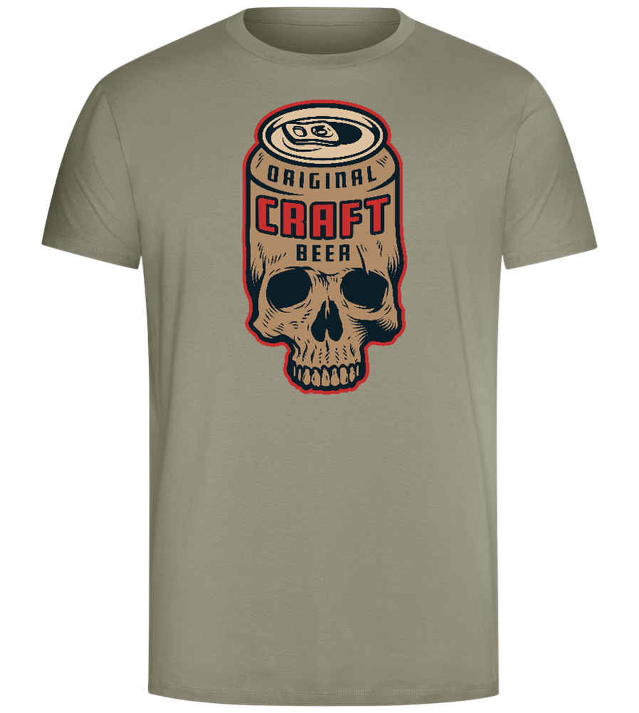 Craft Beer Design - Comfort Unisex T-Shirt_KHAKI_front