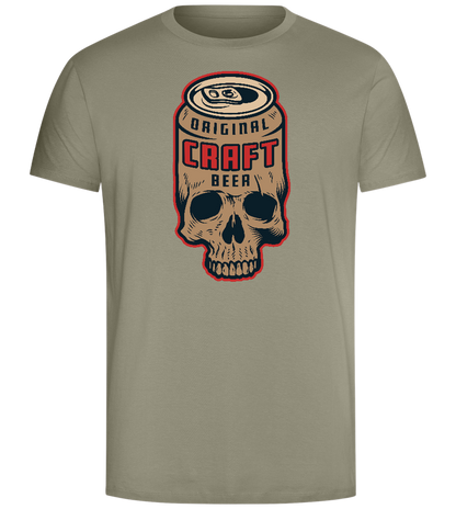 Craft Beer Design - Comfort Unisex T-Shirt_KHAKI_front