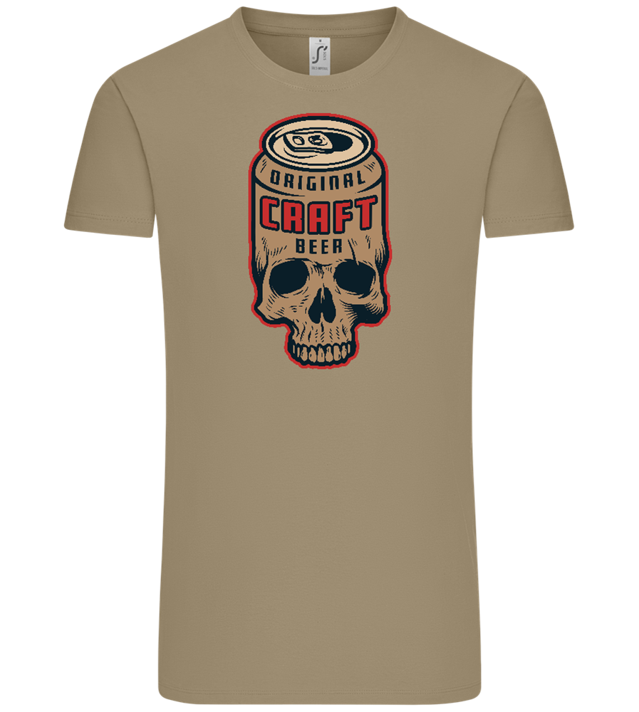 Craft Beer Design - Comfort Unisex T-Shirt_KHAKI_front