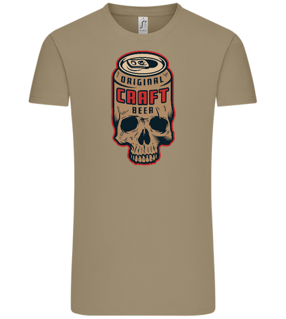 Craft Beer Design - Comfort Unisex T-Shirt_KHAKI_front