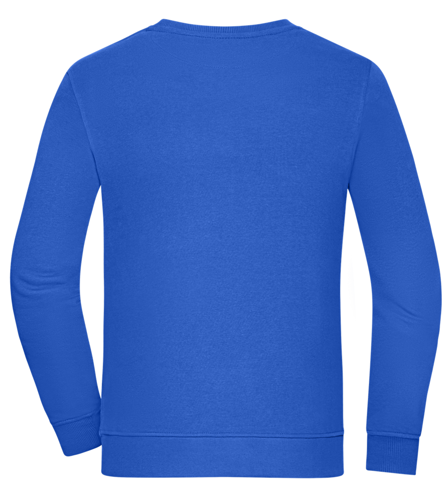 Express Yourself Design - Comfort unisex sweater_ROYAL_back