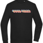 Good Vibes Rainbow Design - Comfort Essential Unisex Sweater_BLACK_front