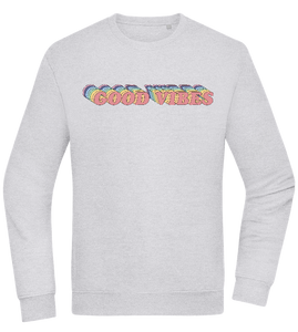 Good Vibes Rainbow Design - Comfort Essential Unisex Sweater