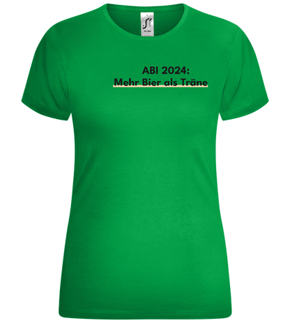 Mehr Bier Als Tränen Design - Comfort women's t-shirt_MEADOW GREEN_front