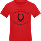 Spur Your Courage Design - Comfort kids fitted t-shirt_RED_front