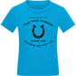 Spur Your Courage Design - Comfort kids fitted t-shirt_TURQUOISE_front