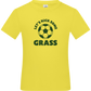 Let's Kick Some Grass Design - Basic kids t-shirt_LEMON_front