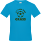 Let's Kick Some Grass Design - Basic kids t-shirt_TURQUOISE_front