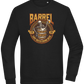 Save Water Drink Beer Barrel Design - Comfort Essential Unisex Sweater_BLACK_front