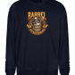 Save Water Drink Beer Barrel Design - Comfort Essential Unisex Sweater_FRENCH NAVY_front