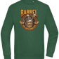 Save Water Drink Beer Barrel Design - Comfort Essential Unisex Sweater_GREEN BOTTLE_front