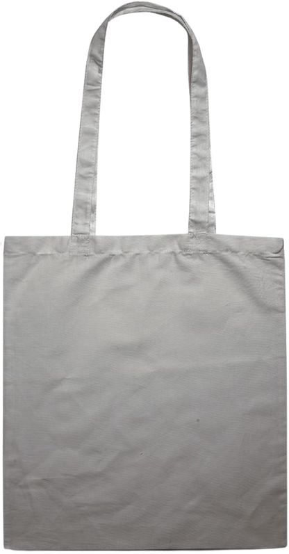 Clearance Design - Essential colored event tote bag_GREY_back