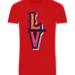 Left Love Design - Basic Unisex T-Shirt_RED_front
