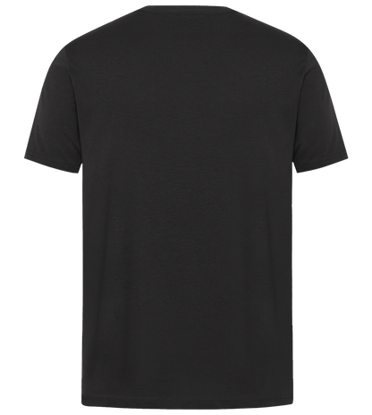 Premium unisex regular fit t-shirt_DEEP BLACK_back