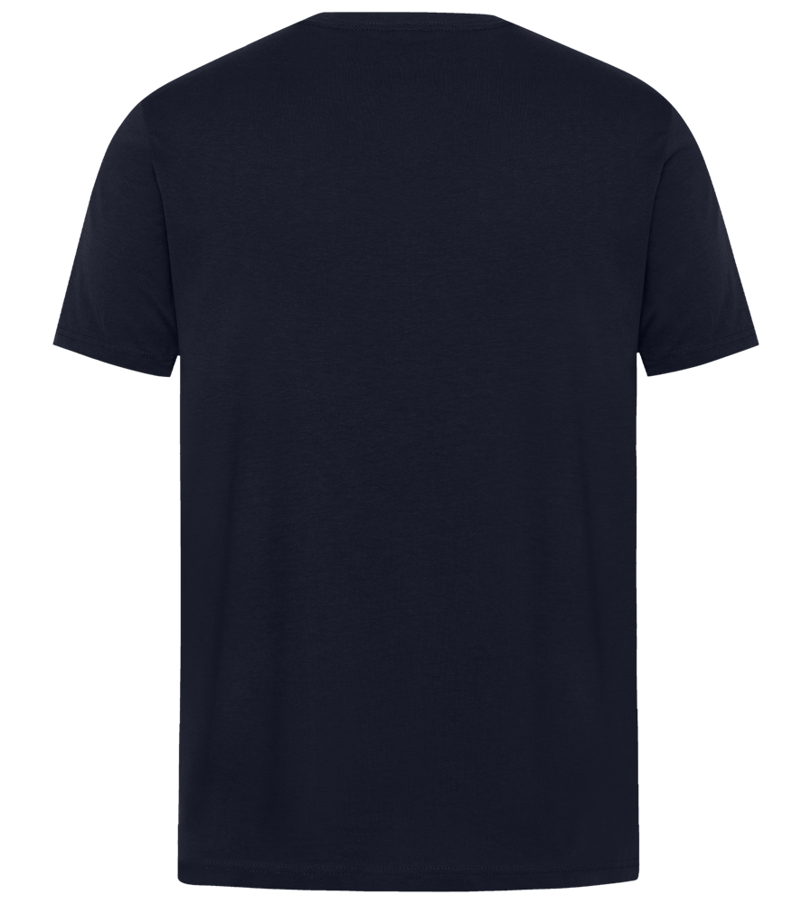 Premium unisex regular fit t-shirt_FRENCH NAVY_back