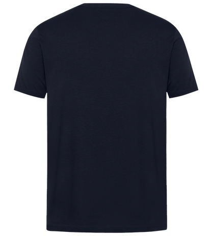 Premium unisex regular fit t-shirt_FRENCH NAVY_back