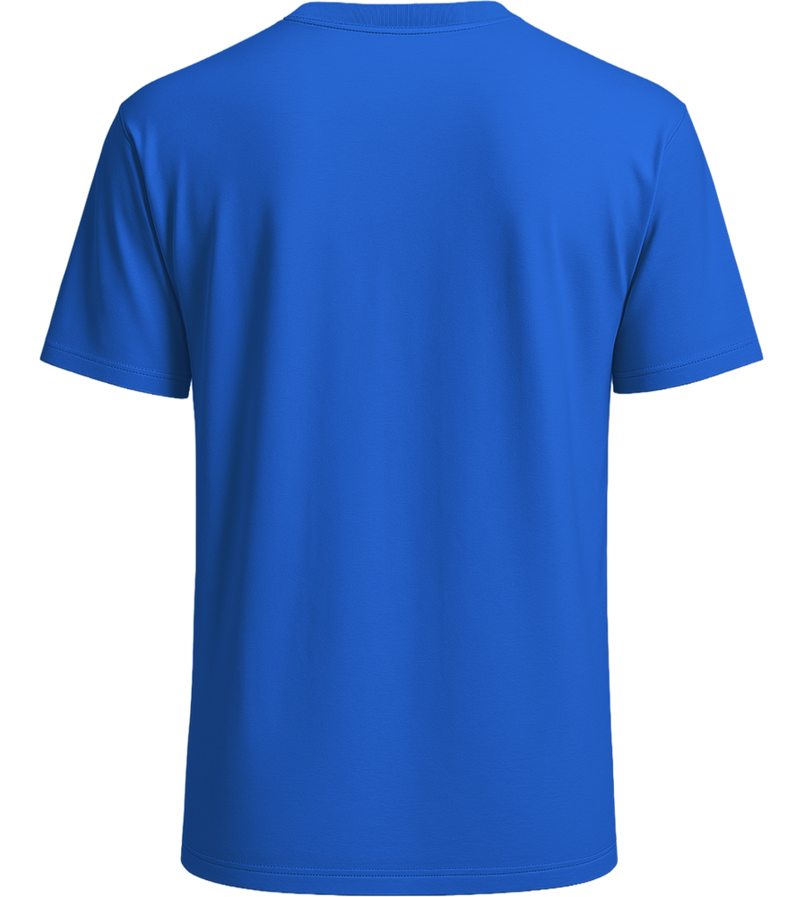 Premium unisex regular fit t-shirt_ROYAL BLUE 2_back