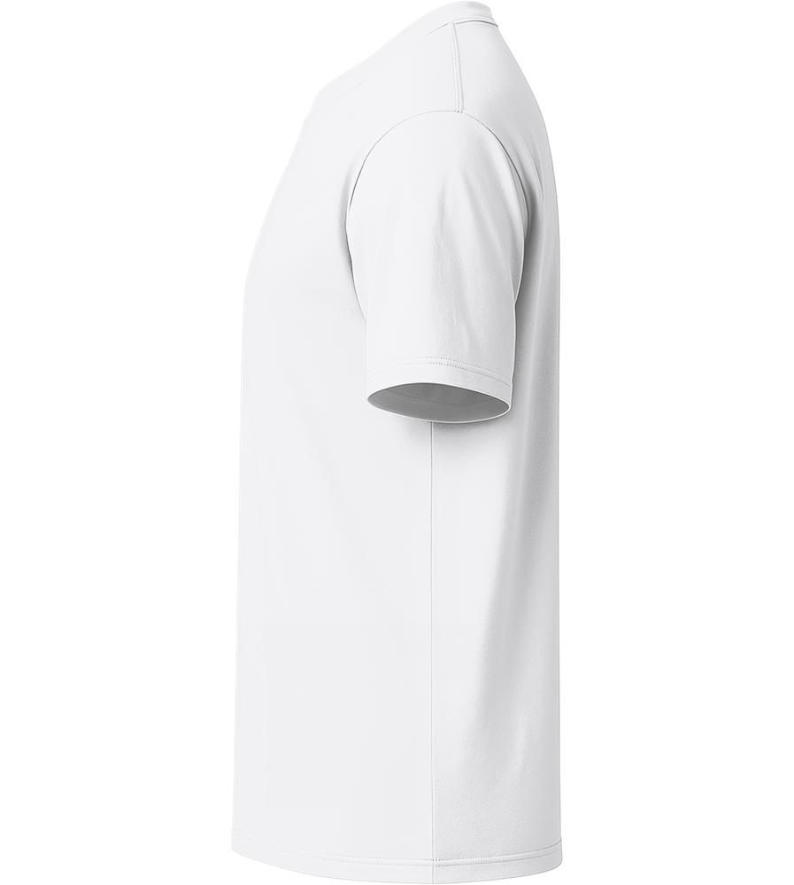 Premium unisex regular fit t-shirt_ABSOLUTE WHITE_left