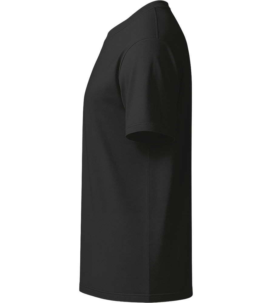 Premium unisex regular fit t-shirt_DEEP BLACK_left