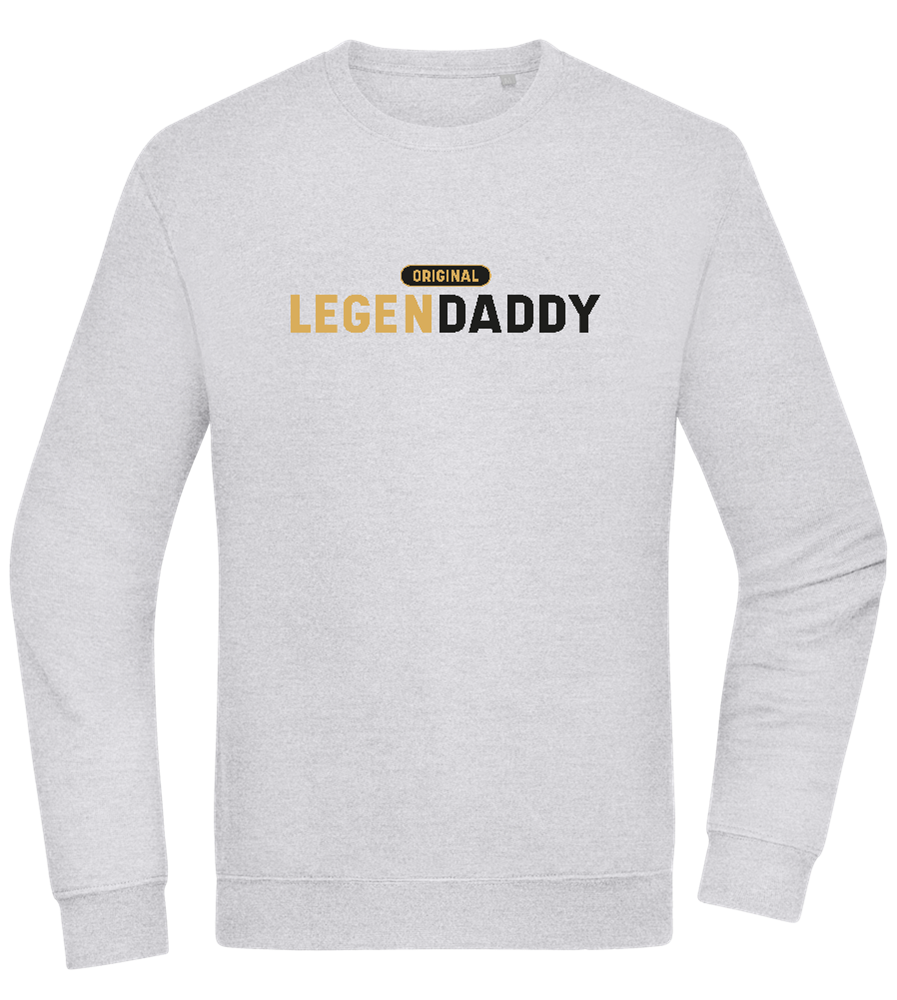 Original Legendaddy Design - Comfort Essential Unisex Sweater_ORION GREY II_front