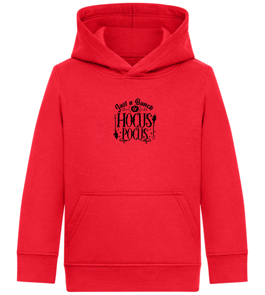 Hocus Pocus Design - Comfort Kids Hoodie_BRIGHT RED_front