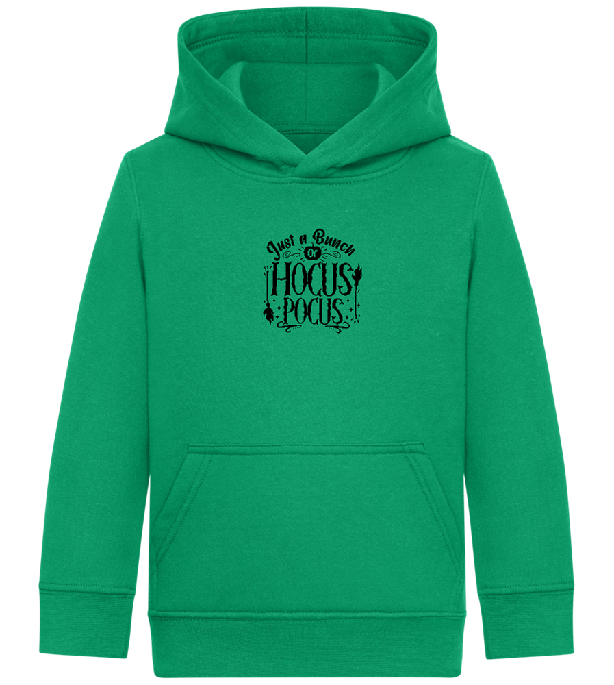 Hocus Pocus Design - Comfort Kids Hoodie_MEADOW GREEN_front