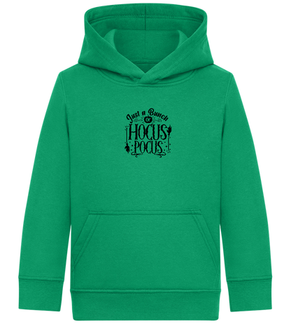 Hocus Pocus Design - Comfort Kids Hoodie_MEADOW GREEN_front