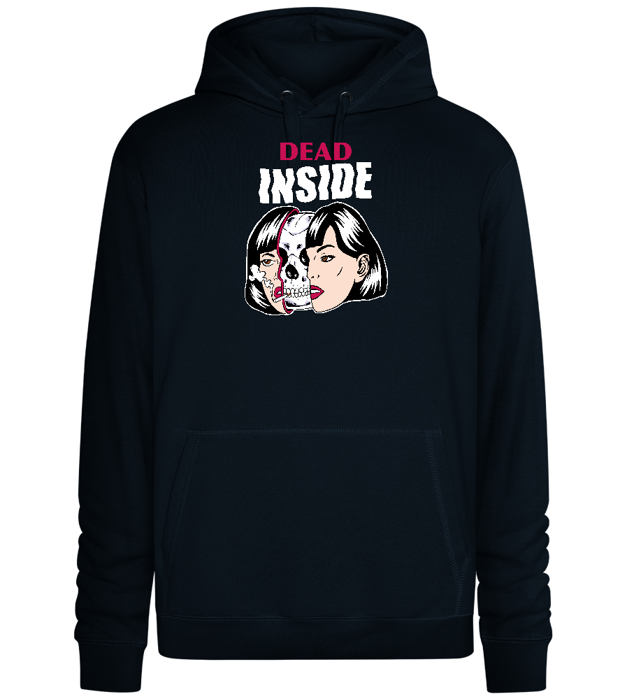 Dead Inside Design - Premium unisex hoodie_BLACK_front