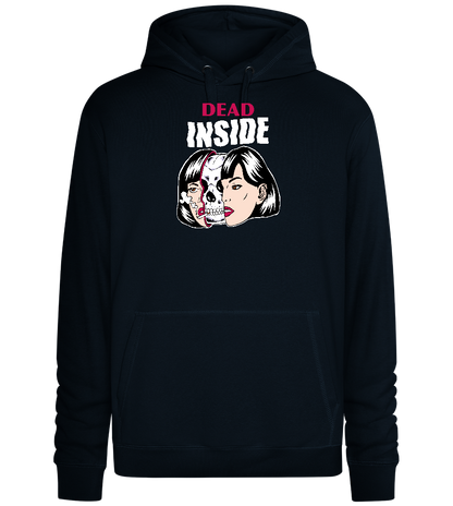 Dead Inside Design - Premium unisex hoodie_BLACK_front