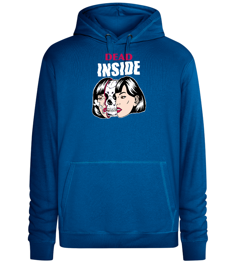 Dead Inside Design - Premium unisex hoodie_ROYAL_front