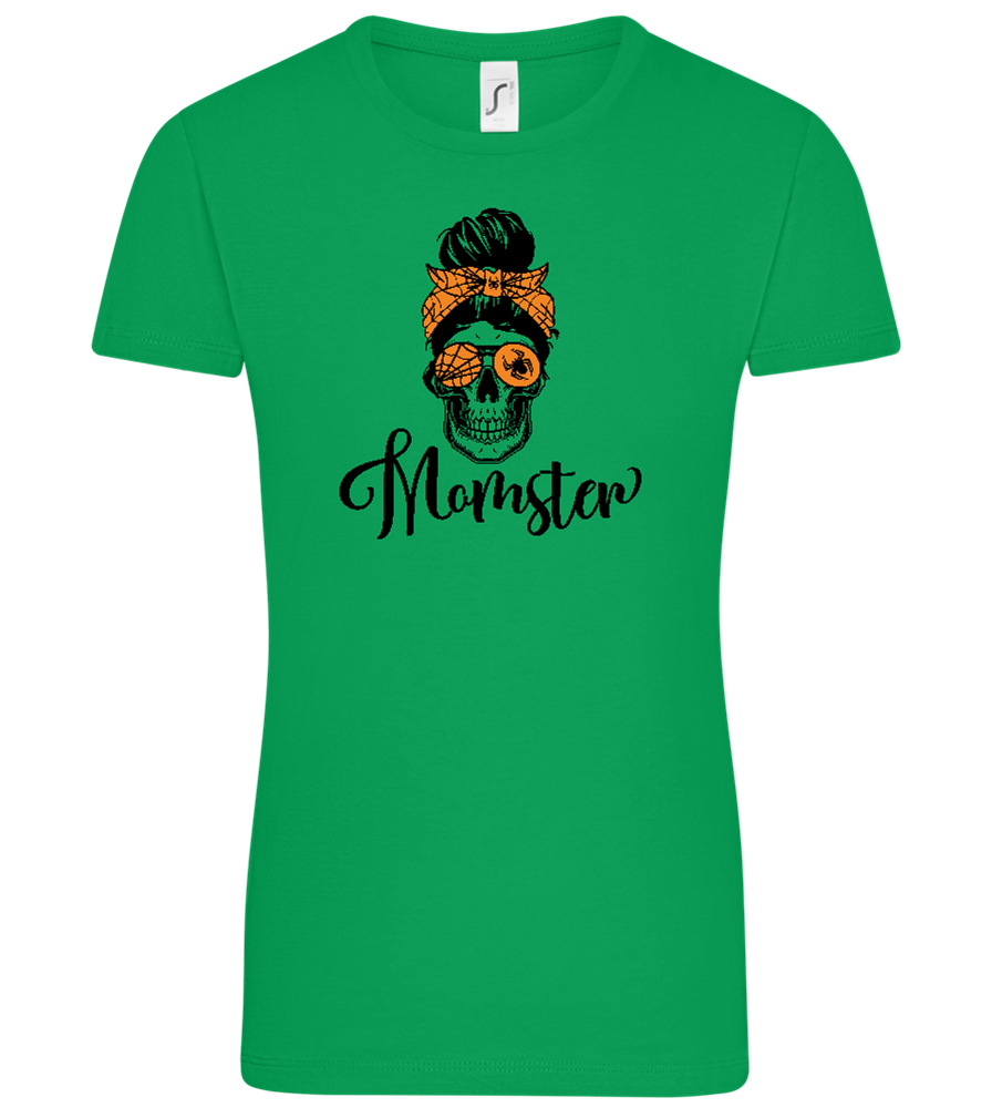 Momster Design - Comfort women's t-shirt_MEADOW GREEN_front