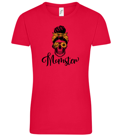 Momster Design - Comfort women's t-shirt_RED_front