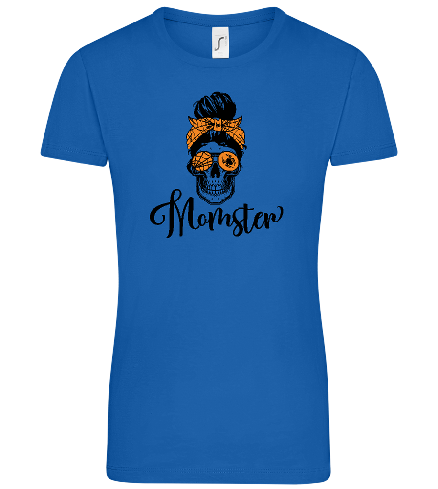 Momster Design - Comfort women's t-shirt_ROYAL_front